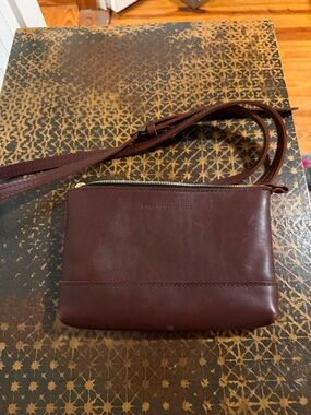 Portland Leather small dark brown bag.
